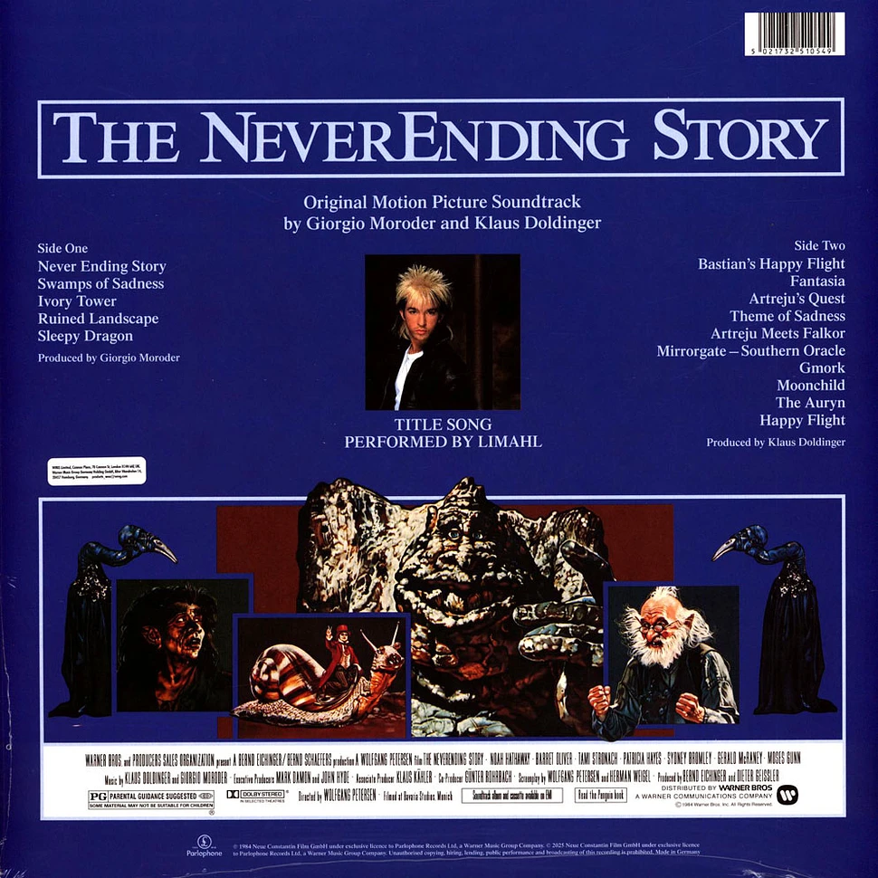 【新品未開封】【レコード】The Never Ending Story The Never Ending Story LP RSD 2025 Colored Vinyl Soundtrack