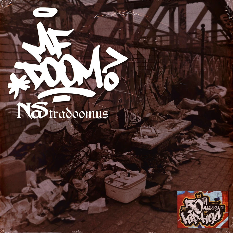 MF DOOM X Nas - Nastradoomus Volumes 1 & 2 Red & White Vinyl