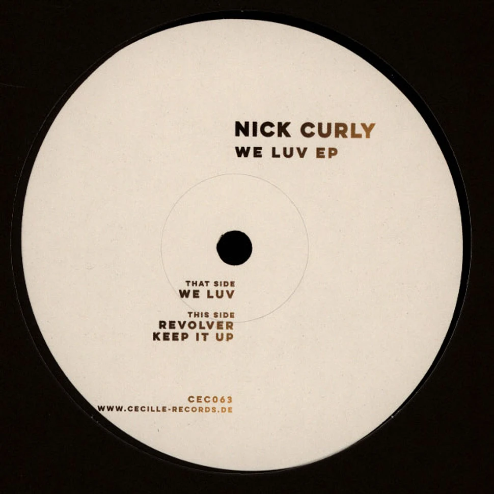 Nick Curly - WE Luv EP