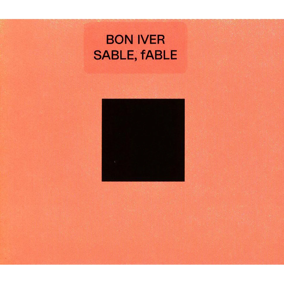 Bon Iver SABLE, fABLE限定盤Black&SALMON Bon Iver SABLE, fABLE限定