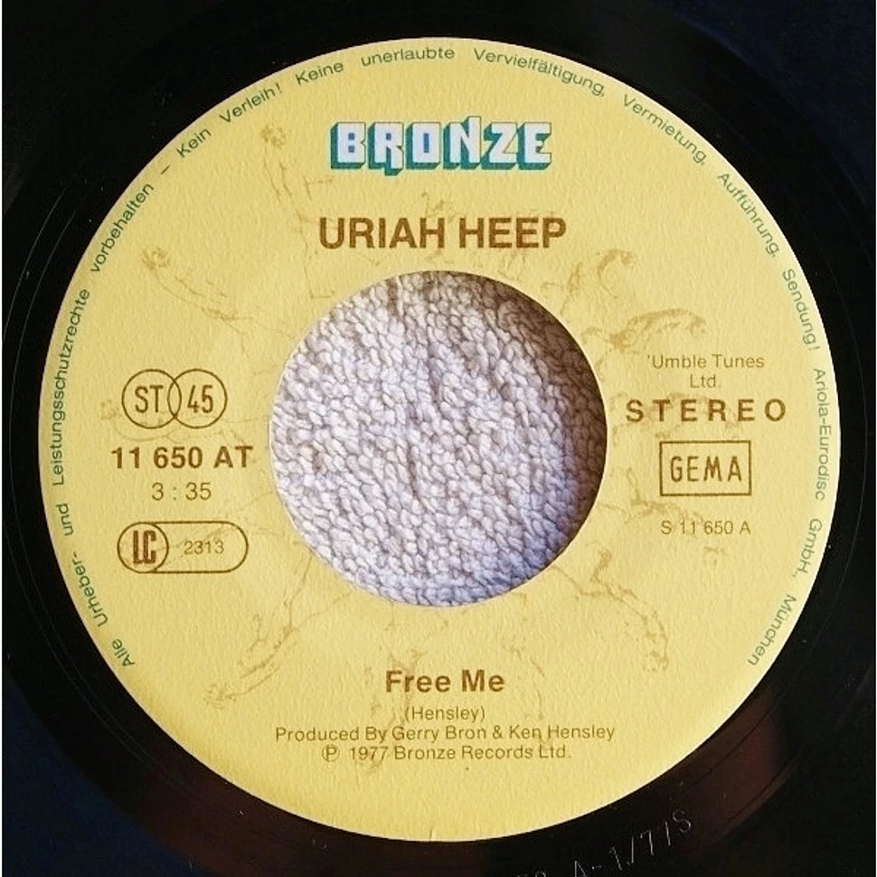 Uriah Heep - Free Me