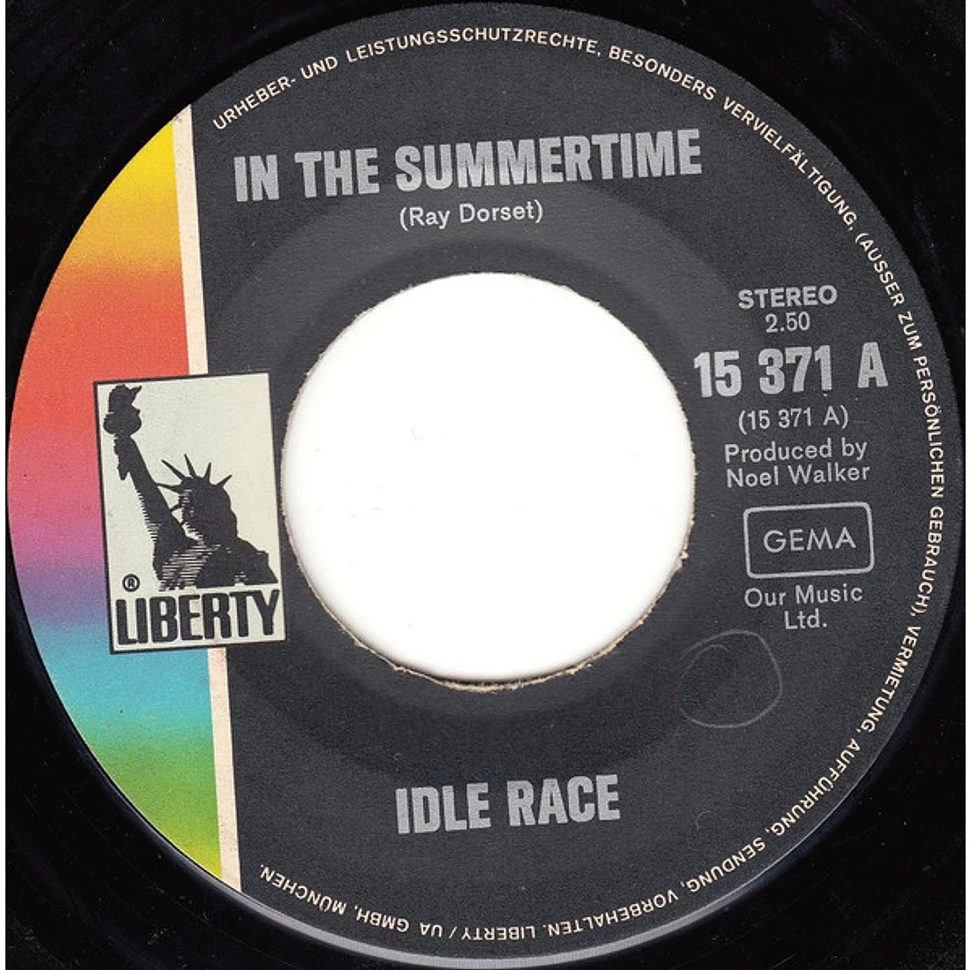 The Idle Race - In The Summertime