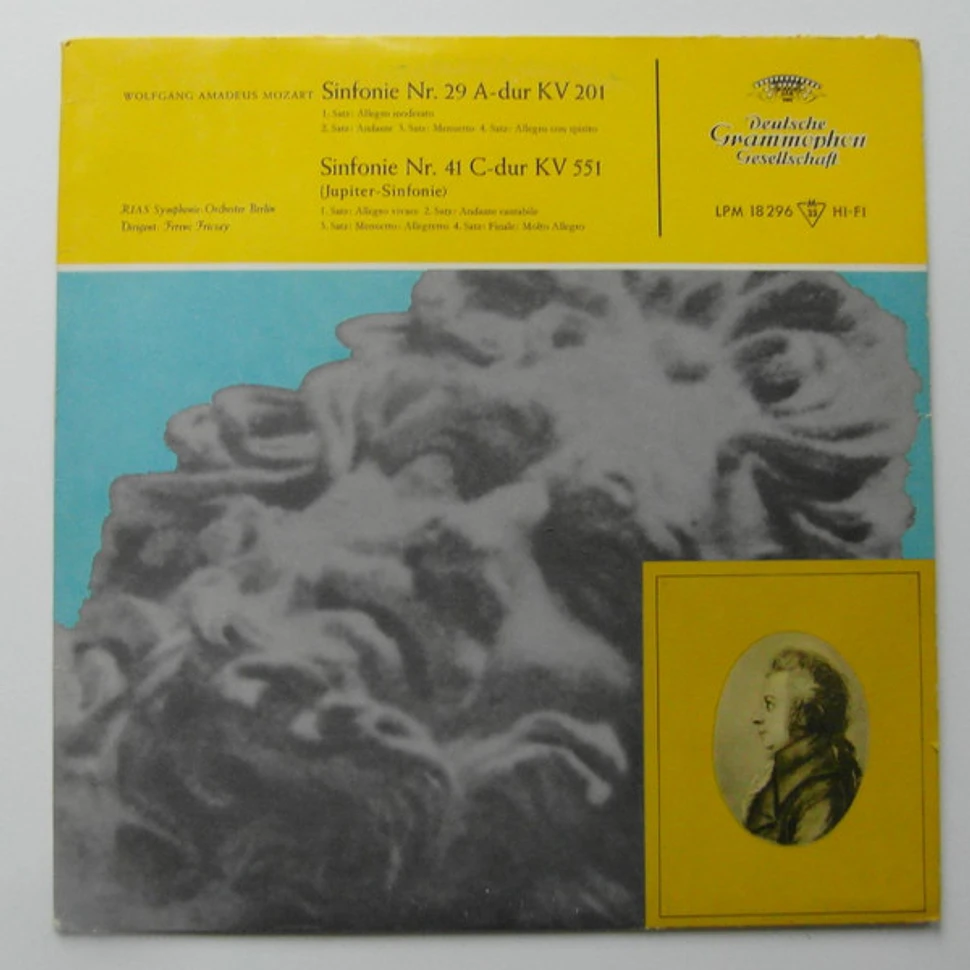 Wolfgang Amadeus Mozart Composer Ferenc Fricsay Dirigent : RIAS Symphonie-Orchester Berlin - Sinfonien Nr. 29 A-Dur - Nr. 41 C-Dur (Jupiter)