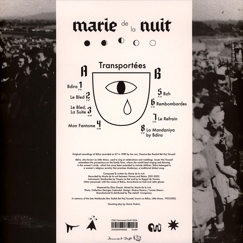 Marie De La Nuit - Transportees