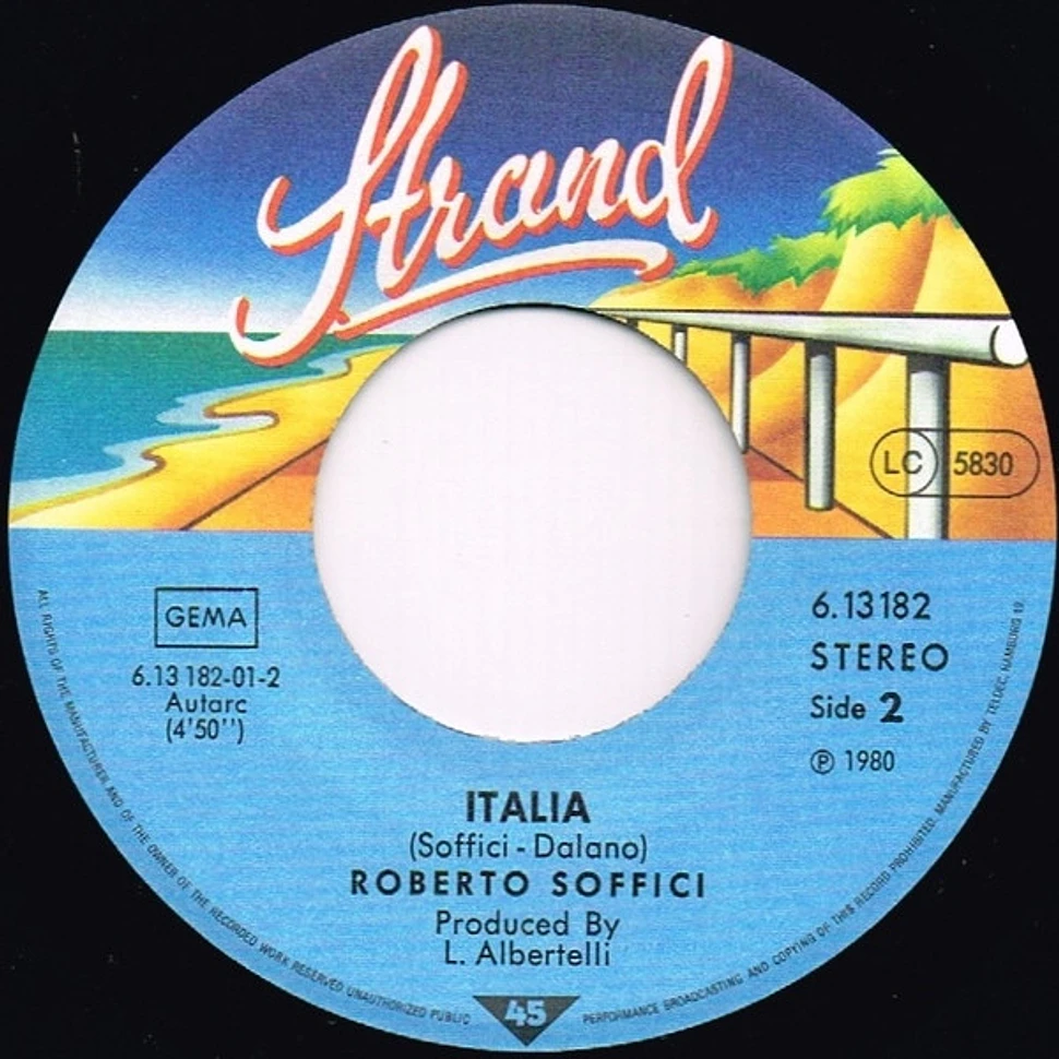 Roberto Soffici - Io Ti Voglio Tanto Bene