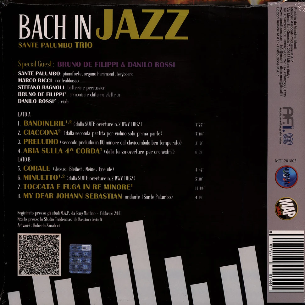 Sante Palumbo Trio - Bach In Jazz