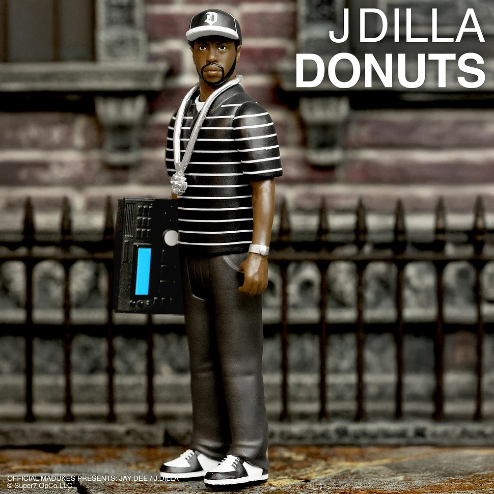 J Dilla - J Dilla (Donuts - Smile Album Cover) - ReAction Figure