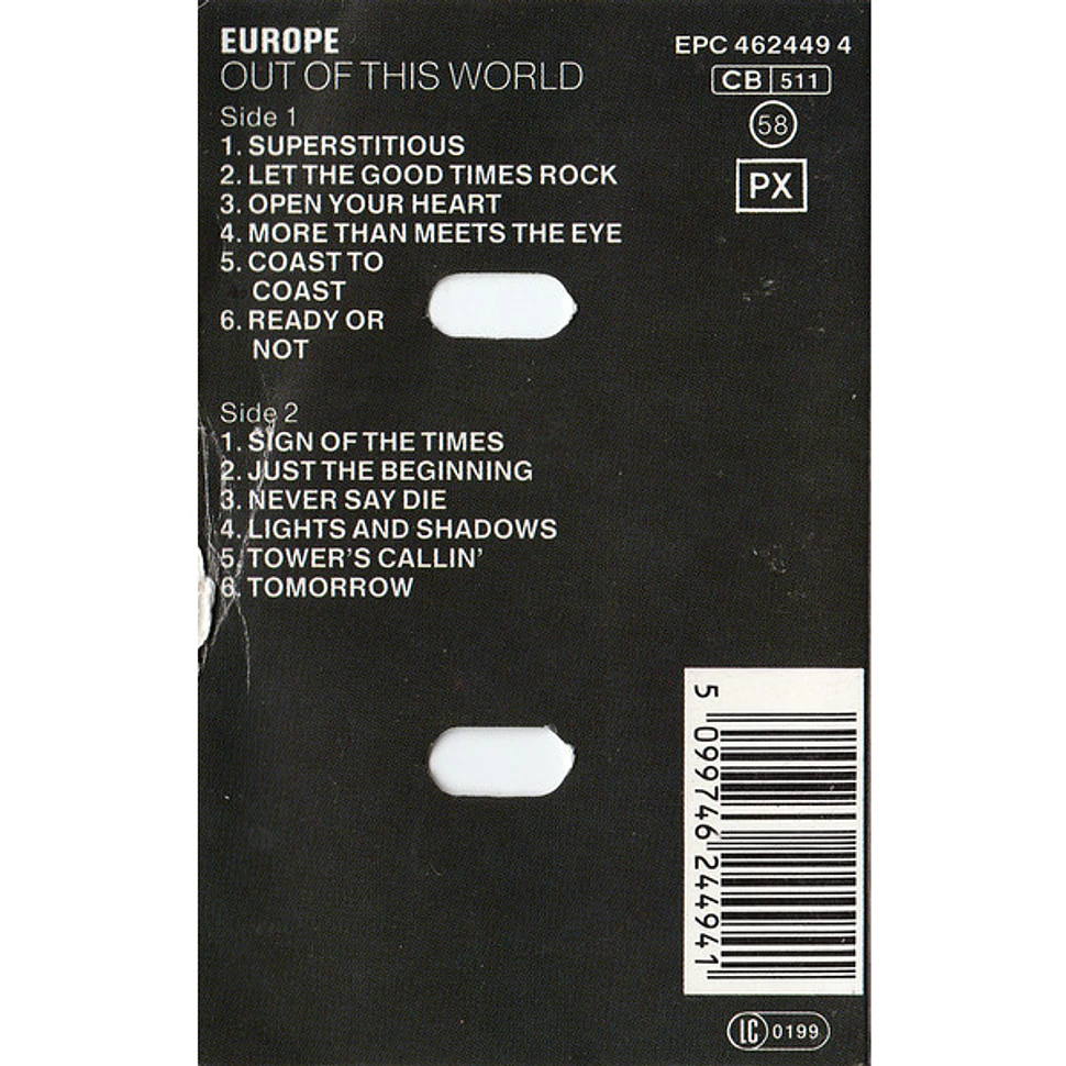 Europe - Out Of This World