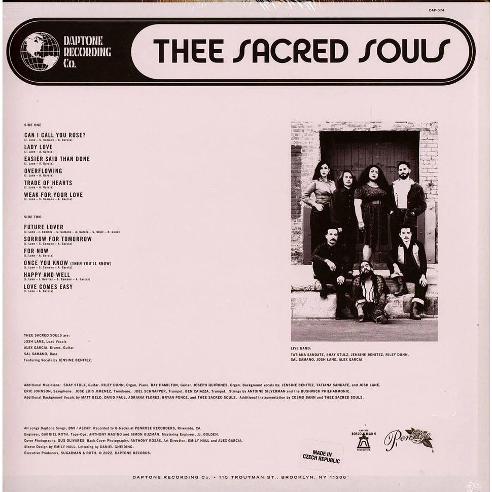 Thee Sacred Souls - Thee Sacred Souls