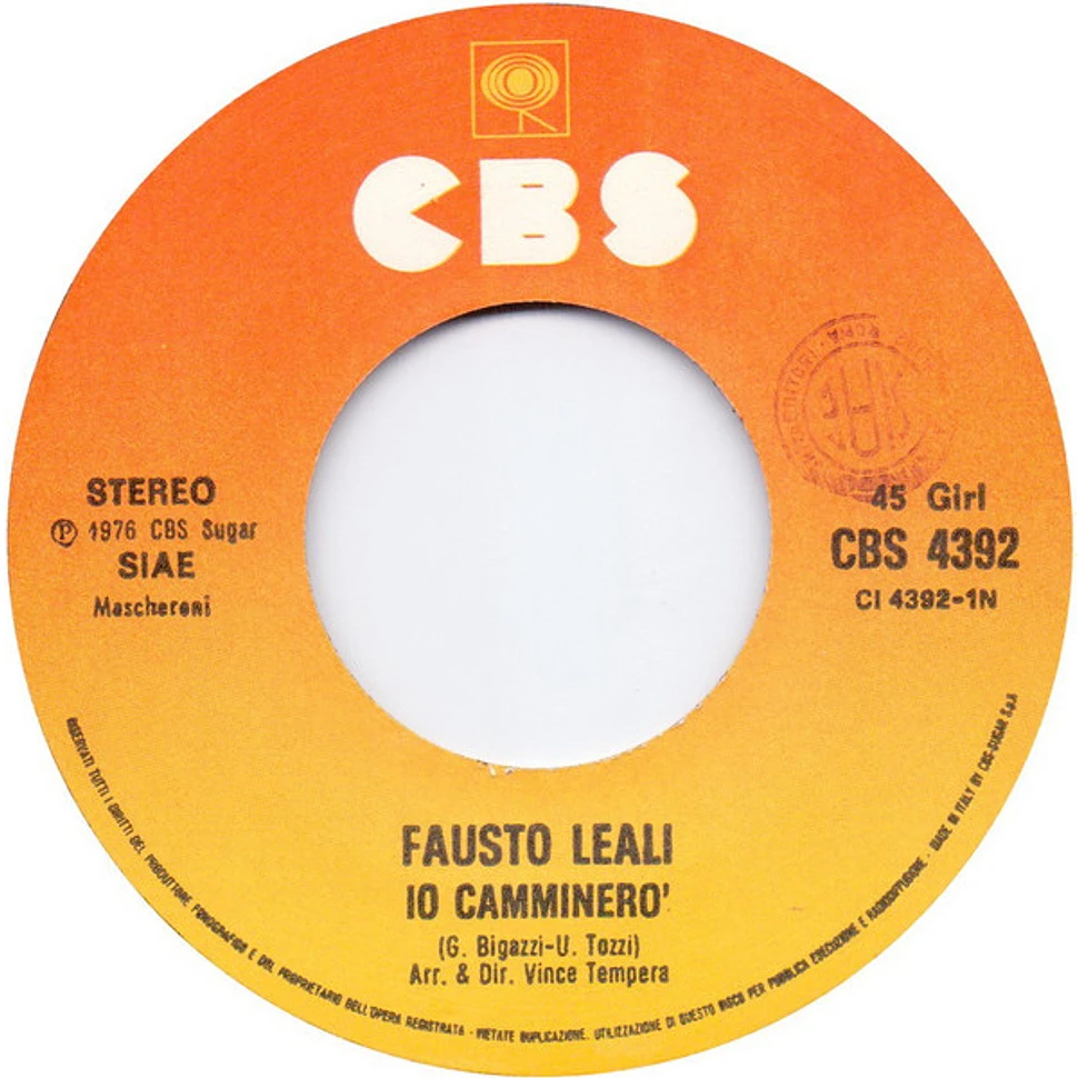 Fausto Leali - Io Camminerò