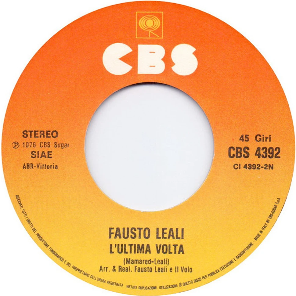 Fausto Leali - Io Camminerò