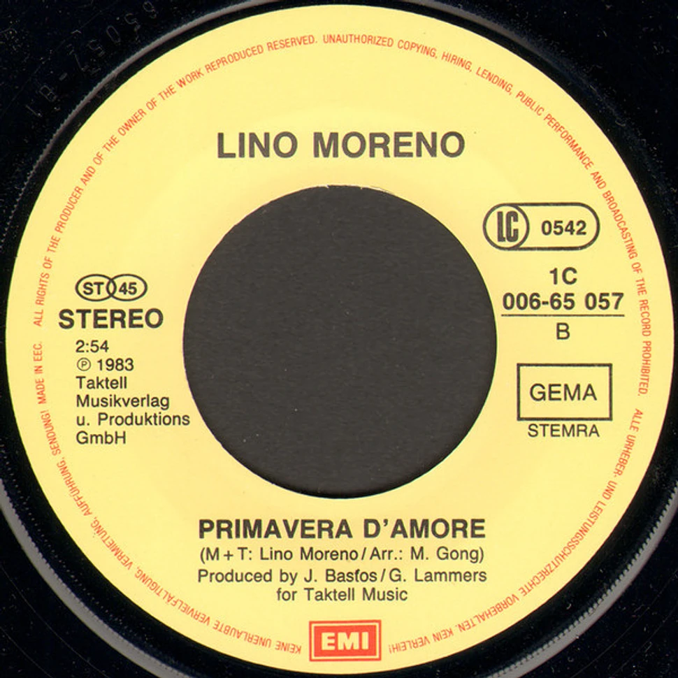 Lino Moreno - Tornerai