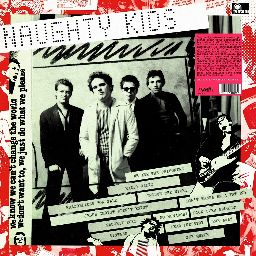 Kids - Naughty Kids Record Store Day 2025 Splattered Vinyl Edition