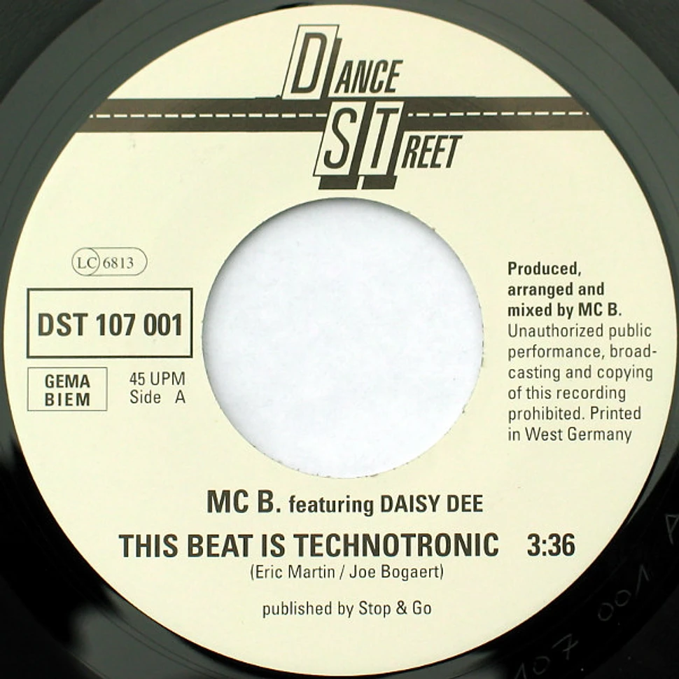 MC B Featuring Daisy Dee - This Beat Is Technotronic