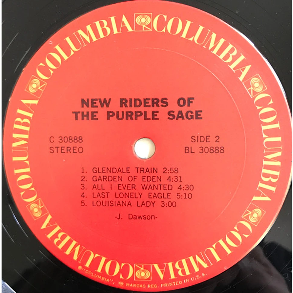 New Riders Of The Purple Sage - New Riders Of The Purple Sage