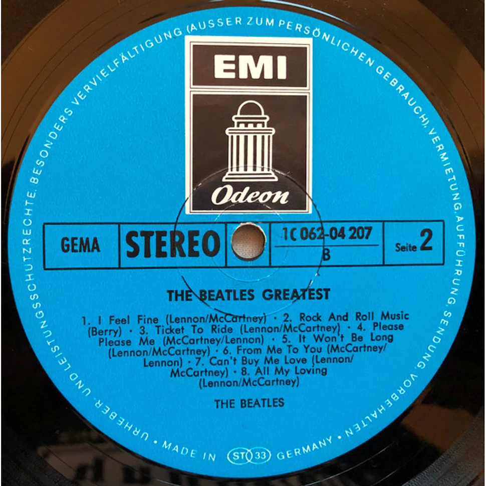 The Beatles - The Beatles' Greatest