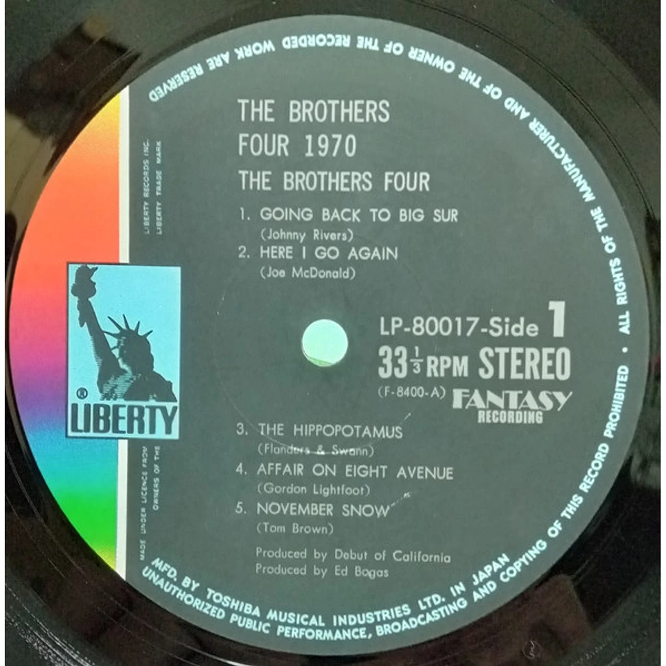 The Brothers Four - 1970