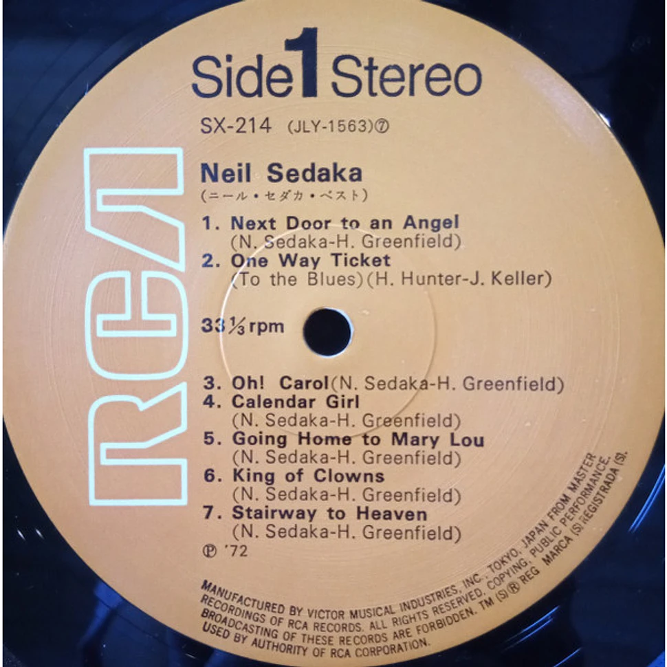 Neil Sedaka - Neil Sedaka