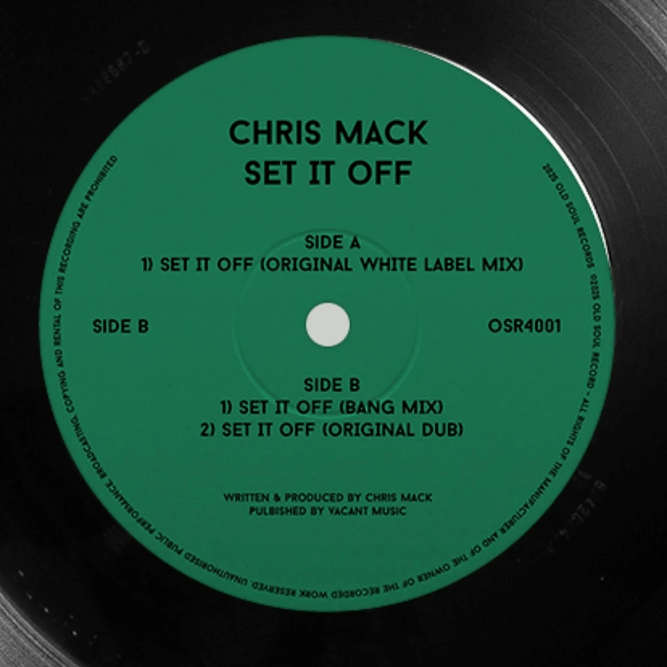 Chris Mack - Set It Off