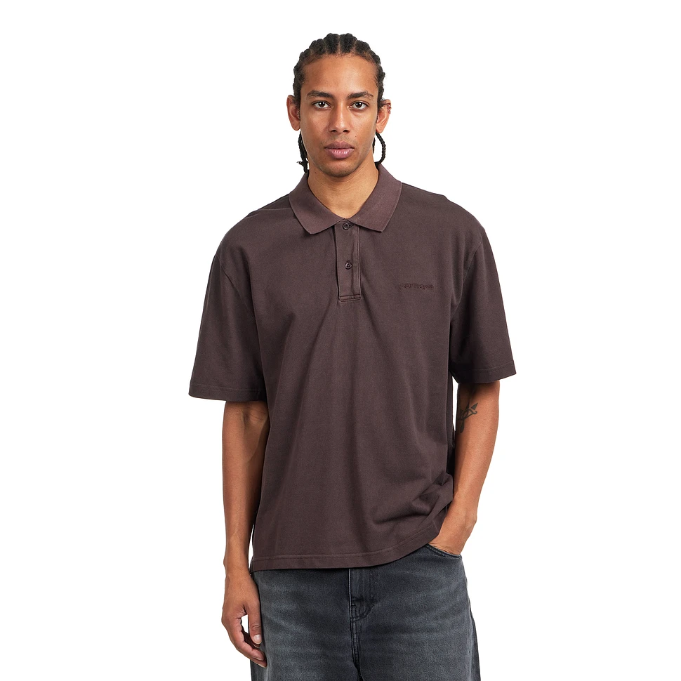 S/S Wayne Polo "Garment Washed" Pique