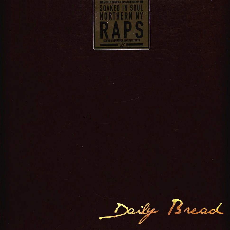 Apollo Brown & Hassaan Mackey - Daily Bread Black & Yellow Starburst Vinyl Edition
