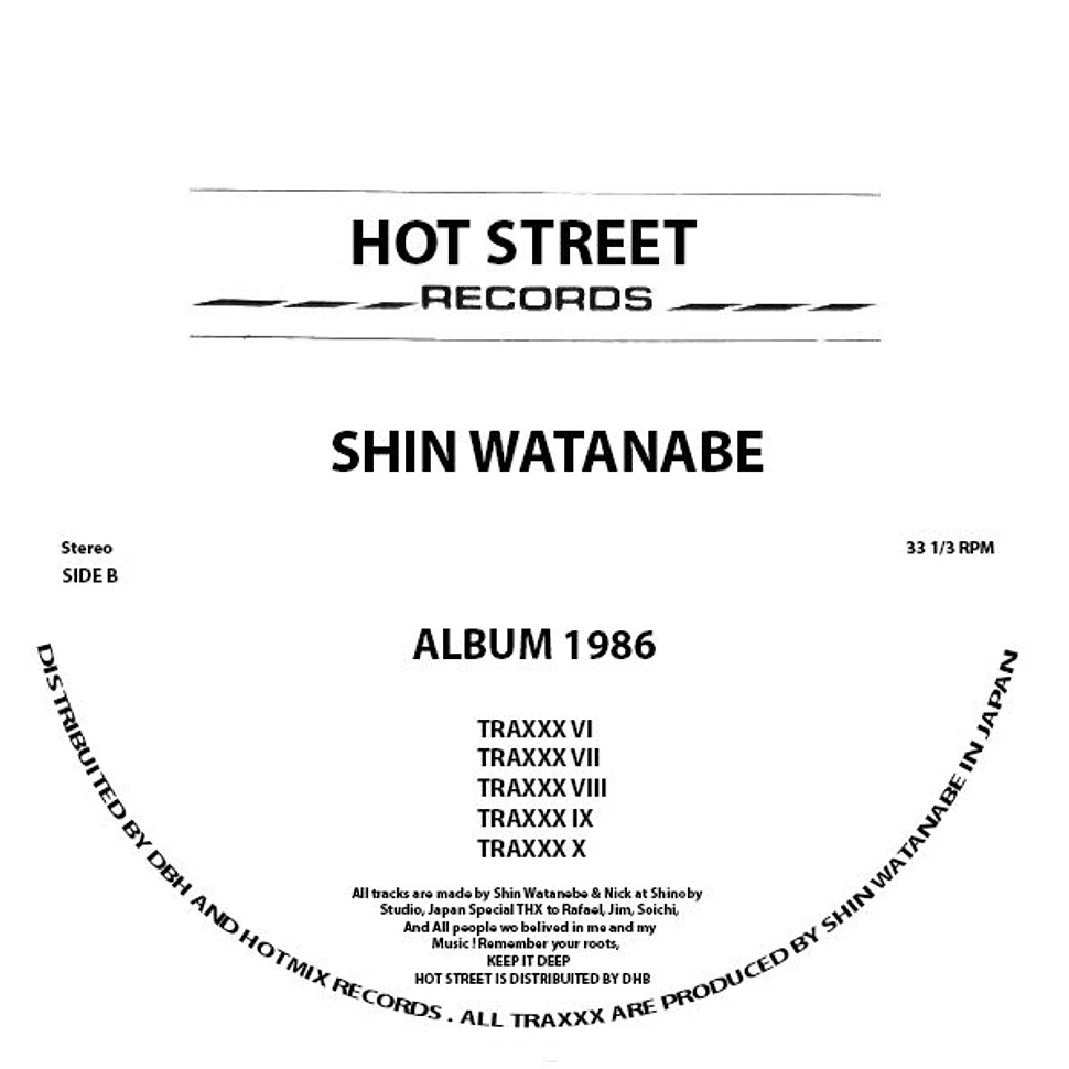 Shin Watanabe - Album 1986