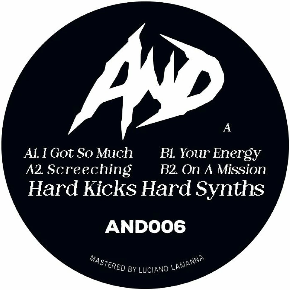 AnD - Hard Kicks Hard Synths