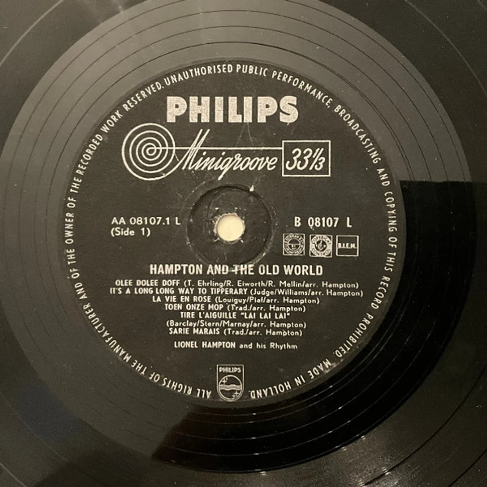 Lionel Hampton And His Rhythm - Hampton And The Old World