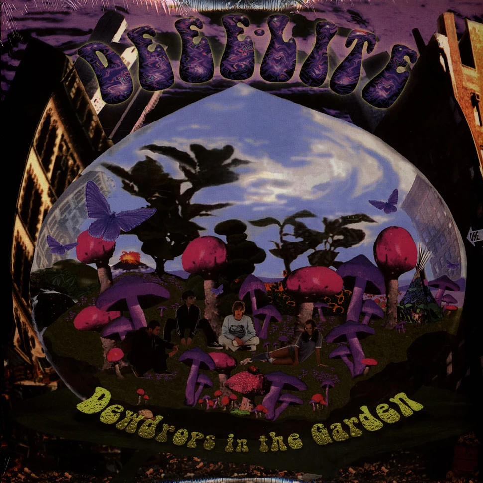 Deee-Lite - Dewdrops In The Garden Pink & Purple Psychedelic Swirl
