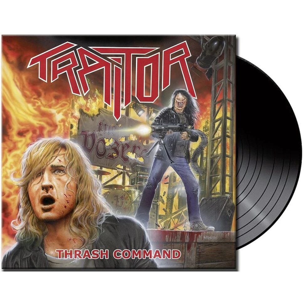 Traitor - Thrash Command Black Vinyl Edition