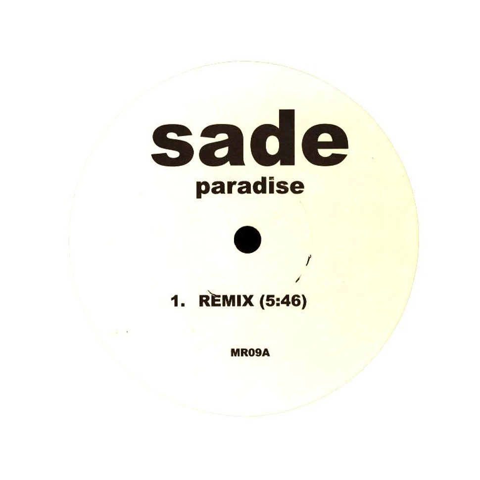 Sade - Paradise / By Your Side Remixes