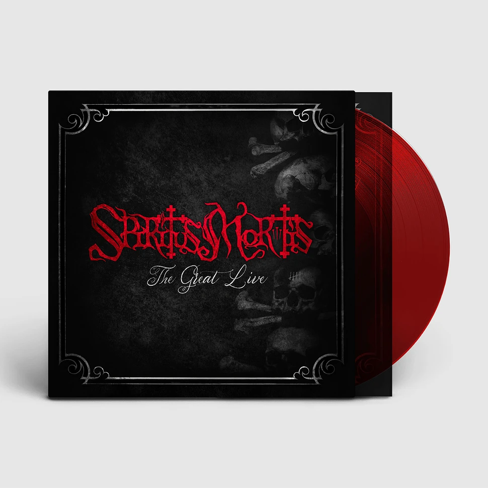 Spiritus Mortis - The Great Live Transparent Red Vinyl Edition