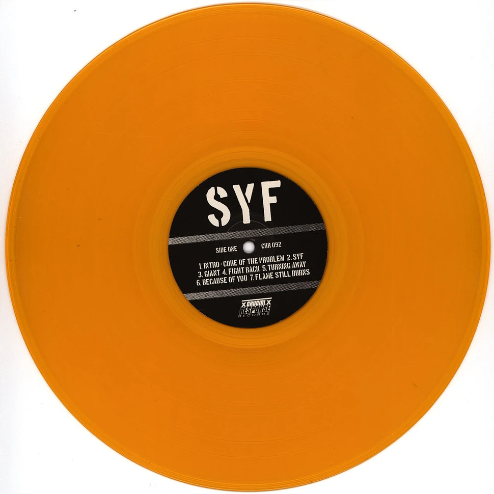 Syf/ Onward - Foundation Orange Vinyl Edition