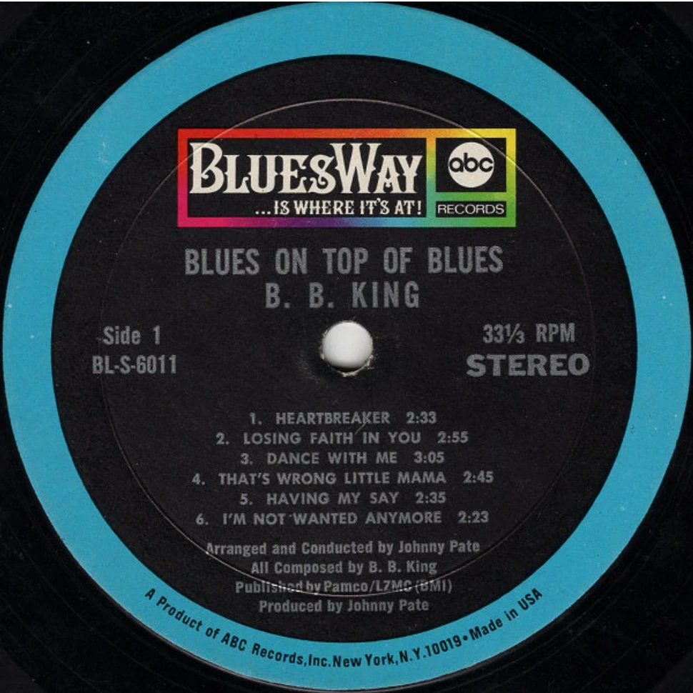 B.B. King - Blues On Top Of Blues