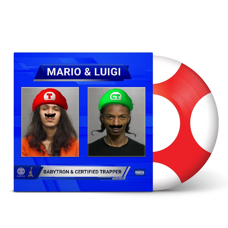 Babytron & Certified Trapper - Mario & Luigi Picture Disc Vinyl Edition