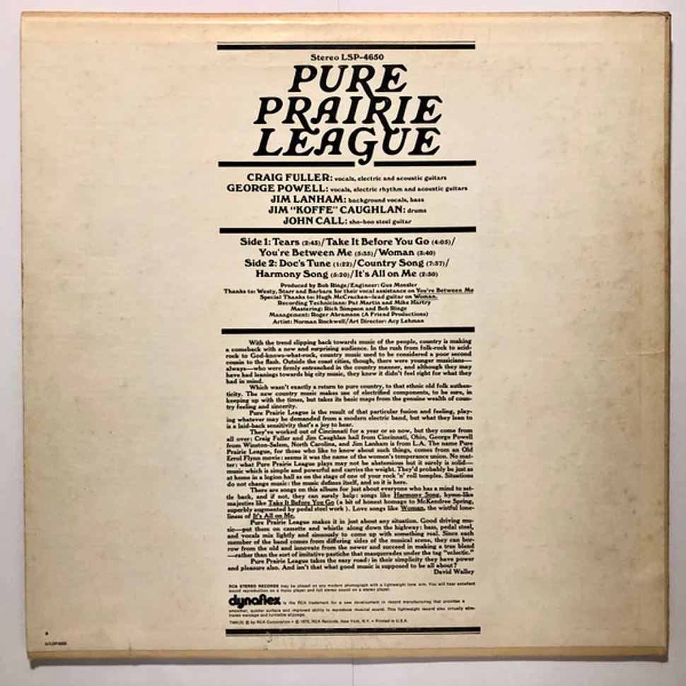 Pure Prairie League - Pure Prairie League