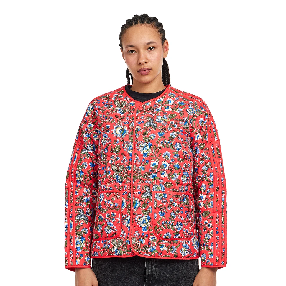 adidas x Liberty London - Quilted Jacket (Semi Lucid Red