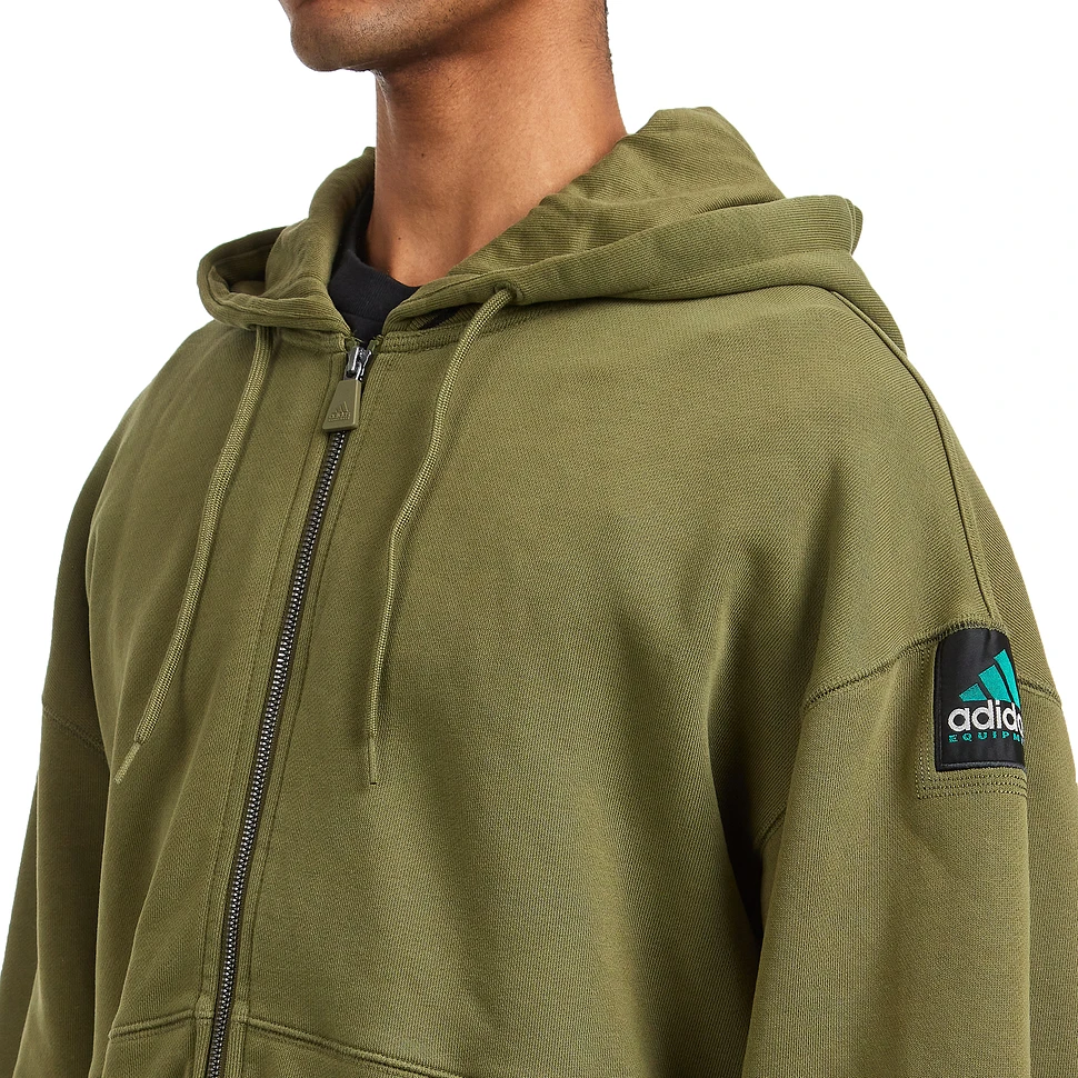 adidas - Equipment Fleece Full - Zip Hoodie