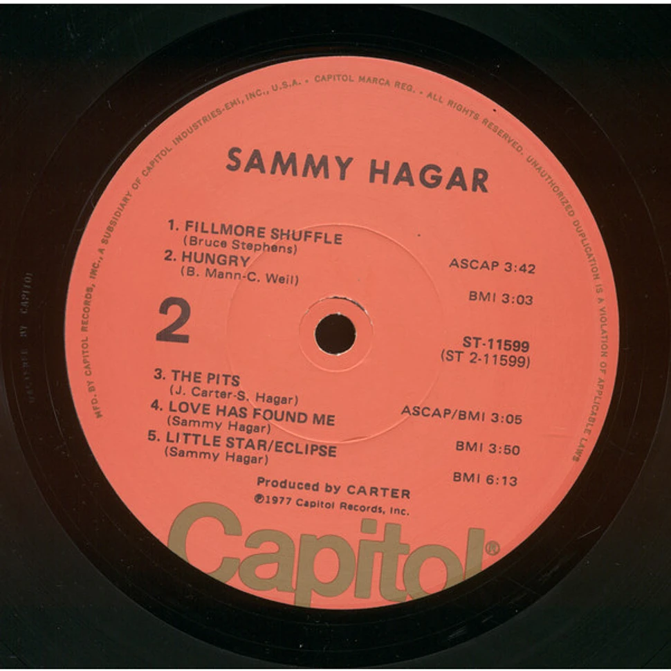 Sammy Hagar - Sammy Hagar