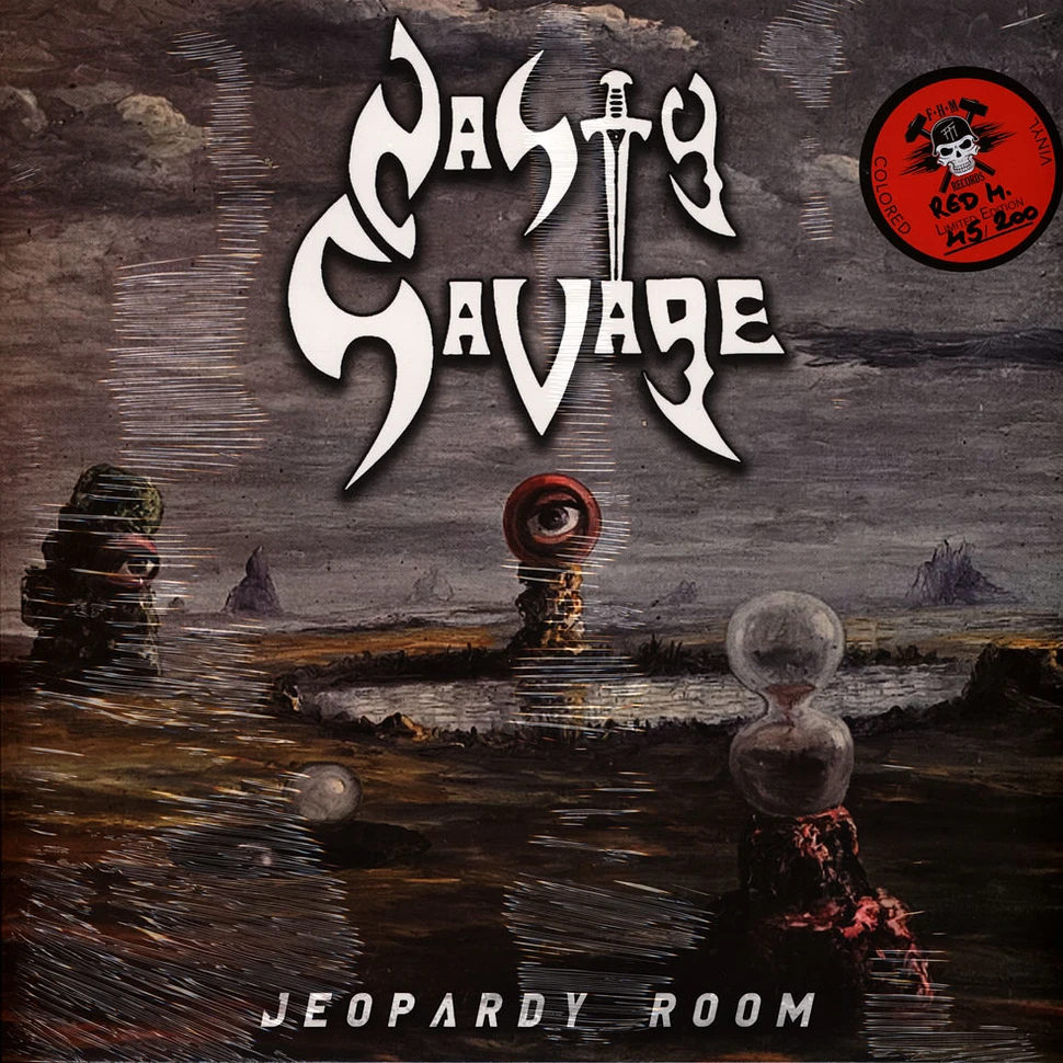 Nasty Savage - Jeopardy Room Red Marbled Vinyl Edition