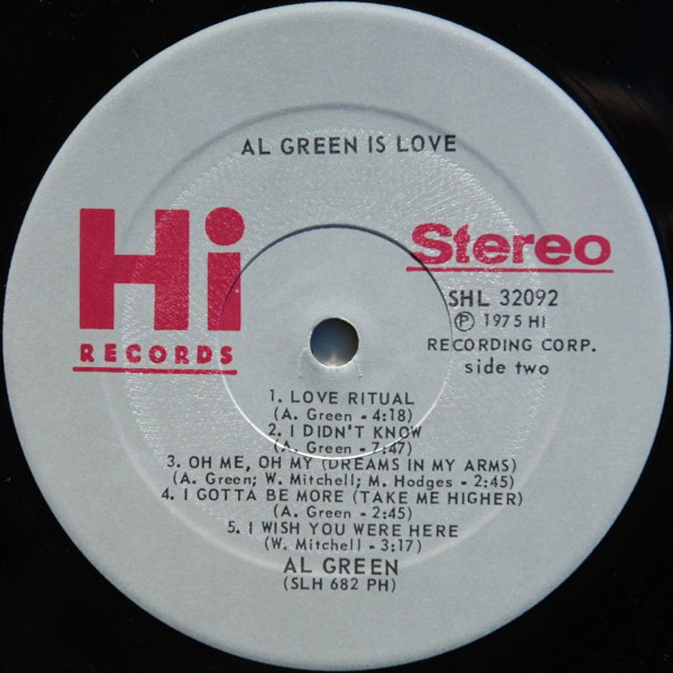 Al Green - Al Green Is Love