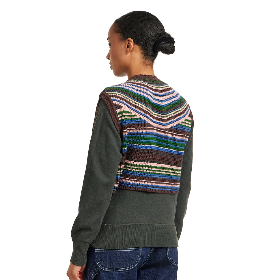 Beams Boy - Multi Striped Vest