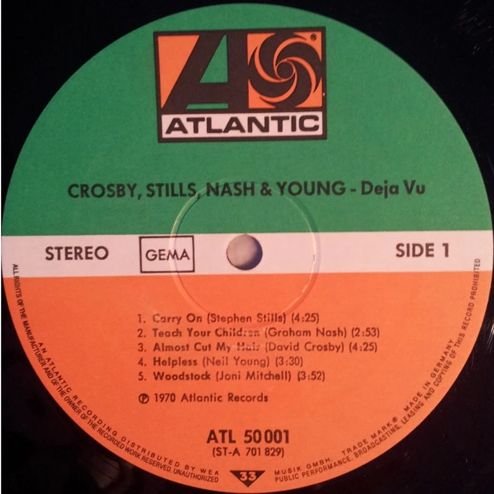 Crosby, Stills, Nash & Young - Déjà Vu