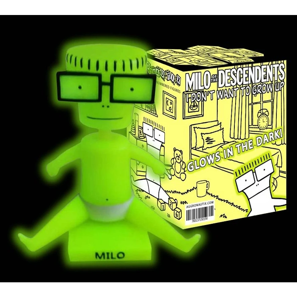 Throbbleheads - Descendents - Milo "I Don't Want To Grow Up" Glow-In-The-Dark Throbblehead