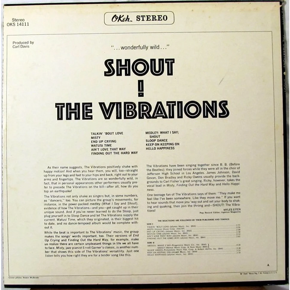 The Vibrations - Shout!