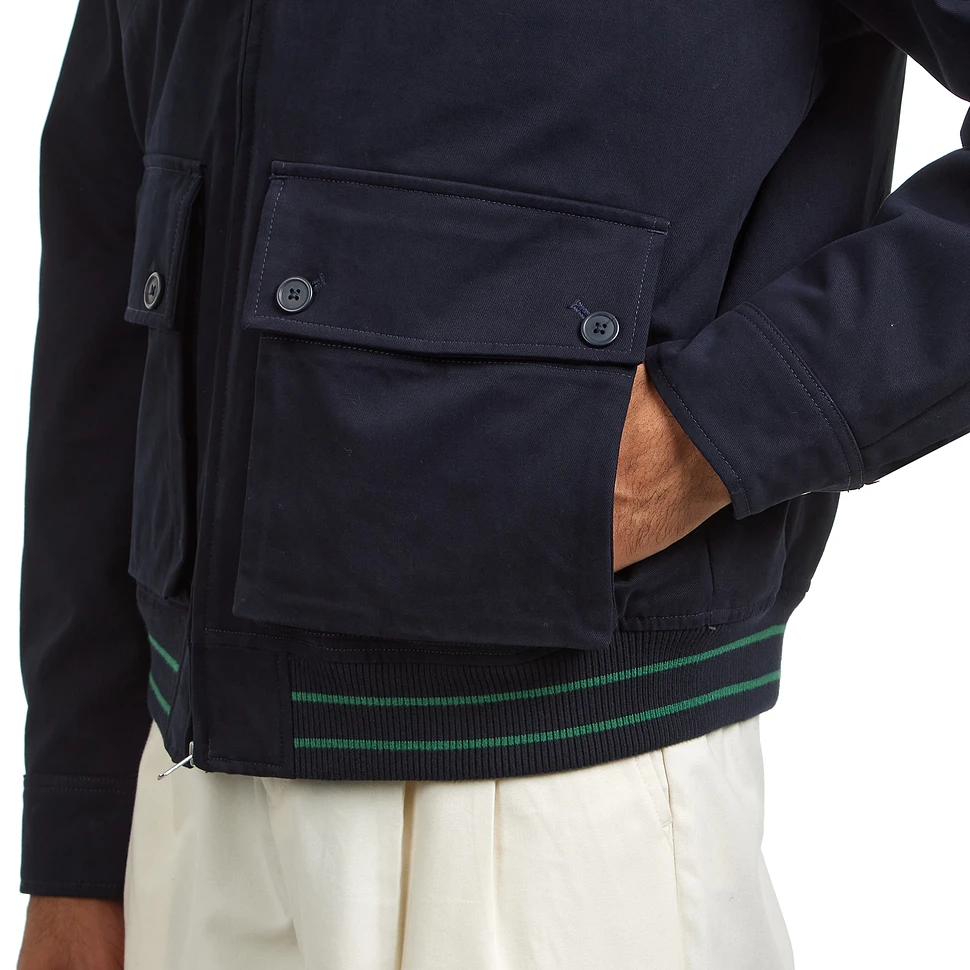 Fred Perry - Tennis Badge Bomber Jacket (Navy) | HHV