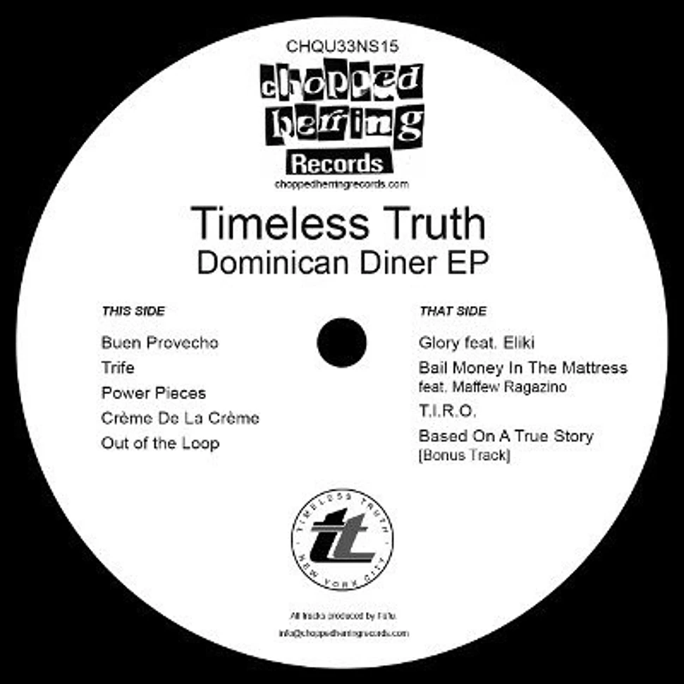 Timeless Truth - Dominican Diner EP