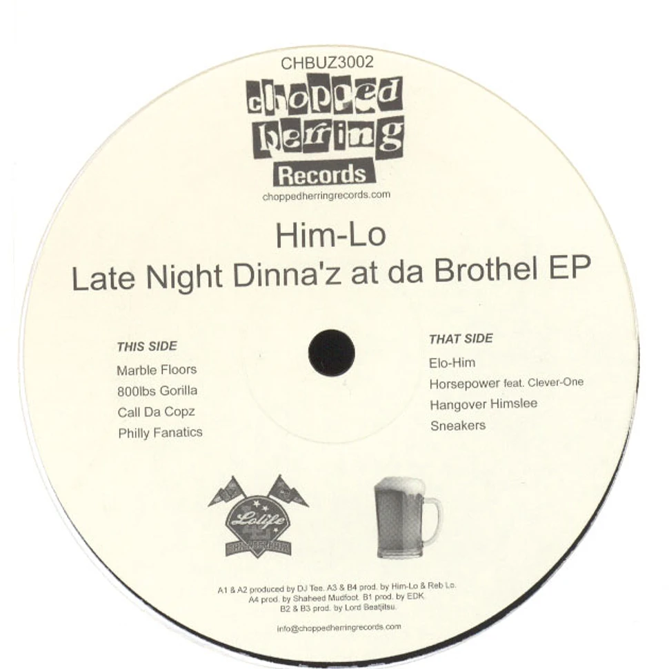 Him-LO - Late Night Dinna'z At Da Brothel EP