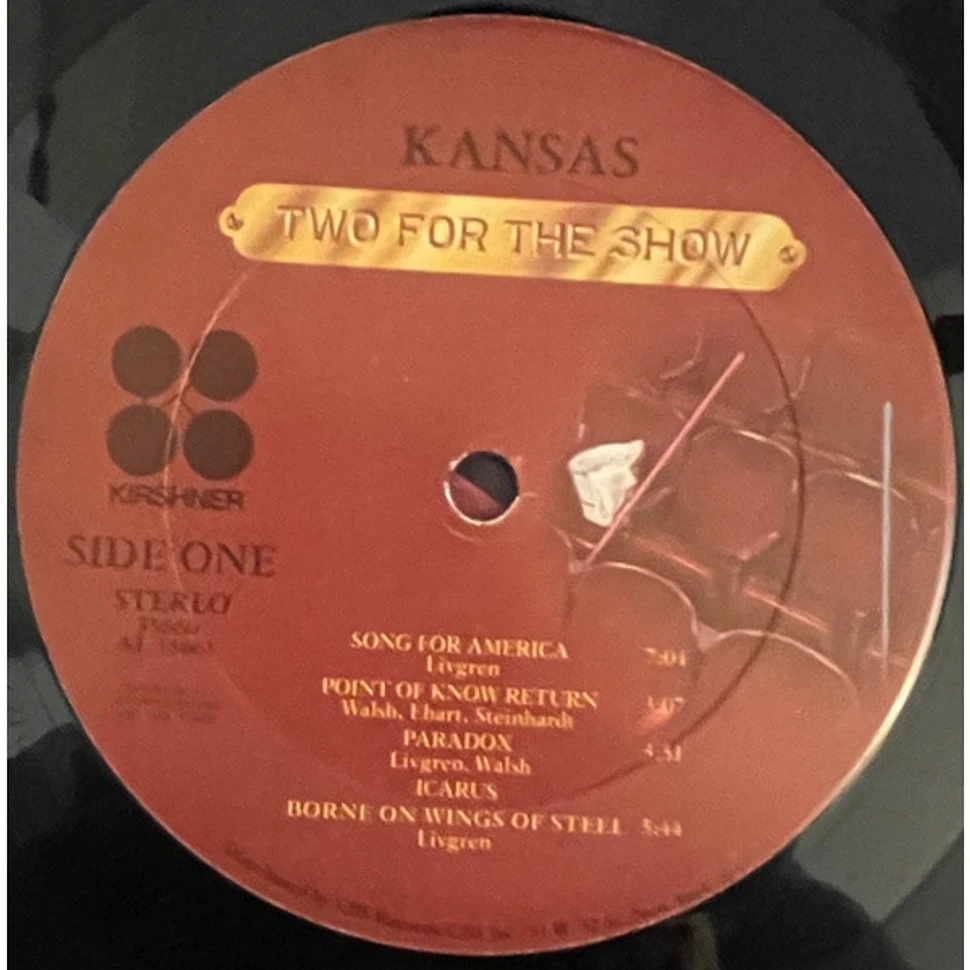 Kansas - Two For The Show