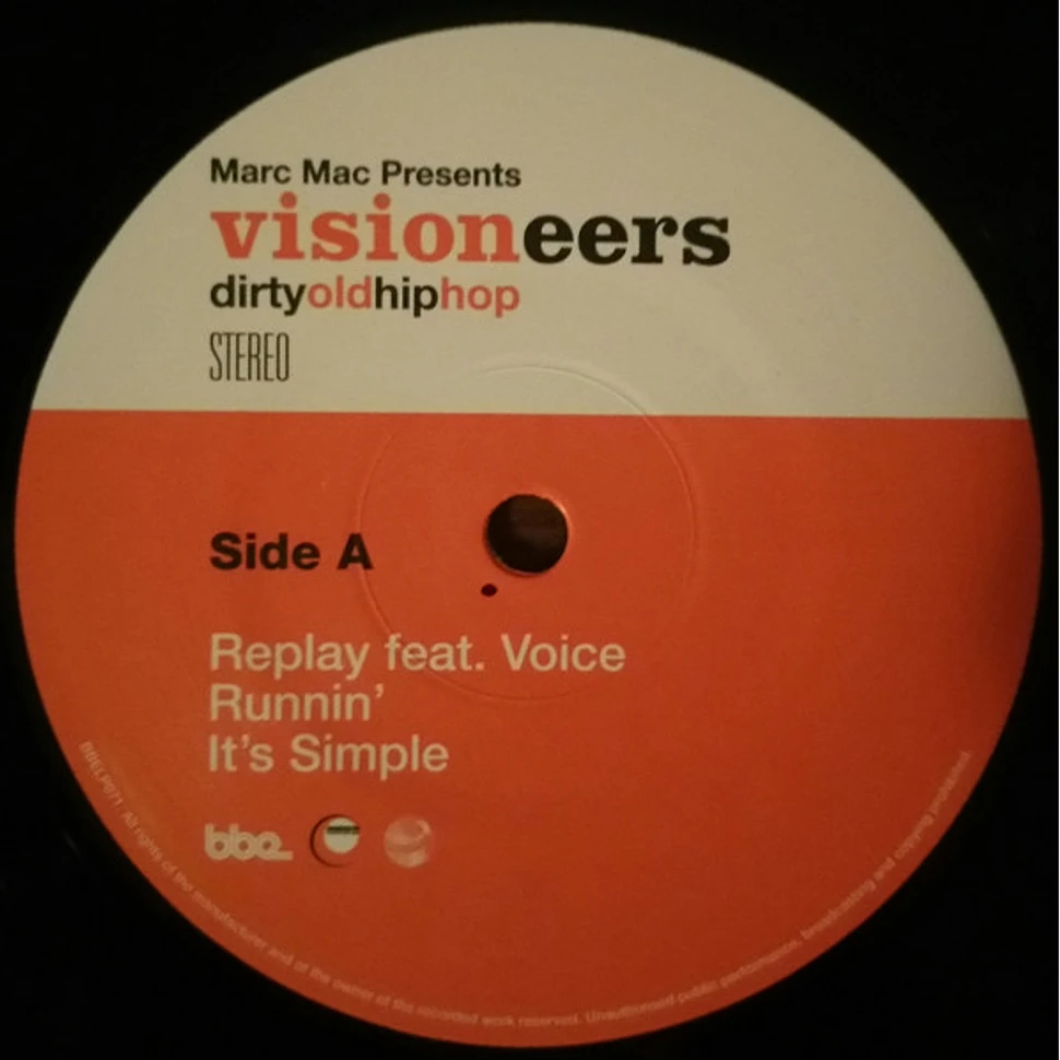 Marc Mac Presents Visioneers - Dirty Old Hip Hop